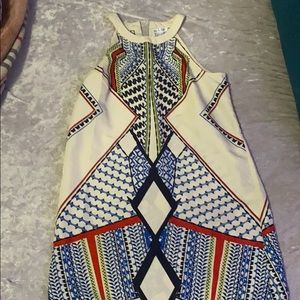 Tribal print dress